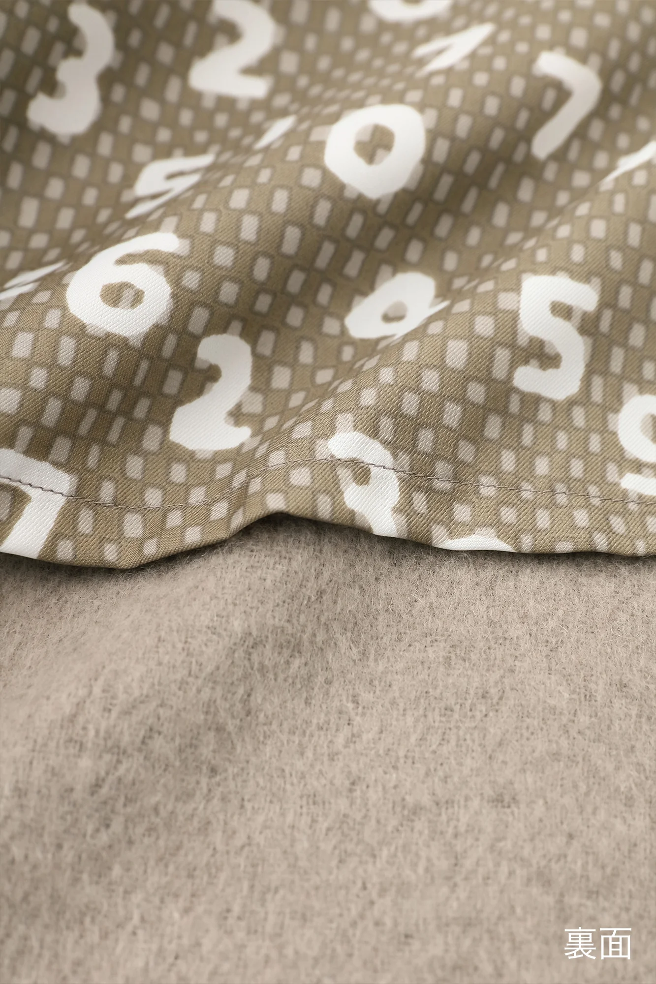 【net限定】A.S ダブルフェイスウール スタンドカラーショートコート/ブラウン×網代(あじろ)にSO-SU-U 昆(こん) - Image 20