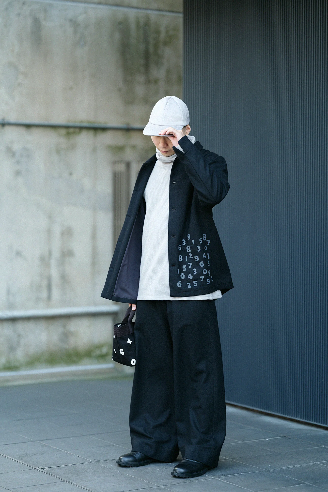 【net限定】ソフトサーモ(R) リブニット ツイストタートル L/S/スカイグレー - Image 12