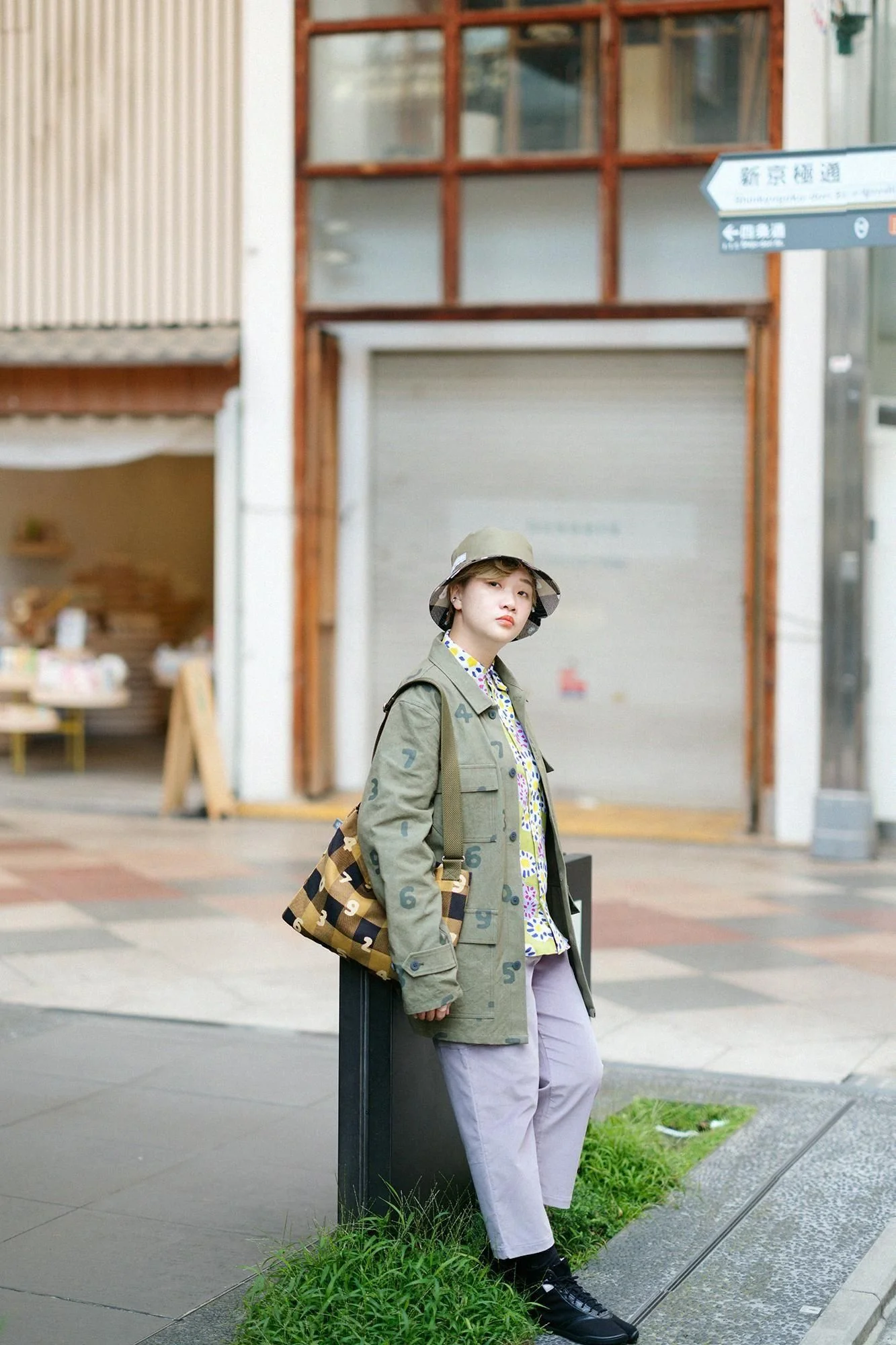 高島縮 20/20 シャツ/菊花開(きくのはなひらく) - Image 5