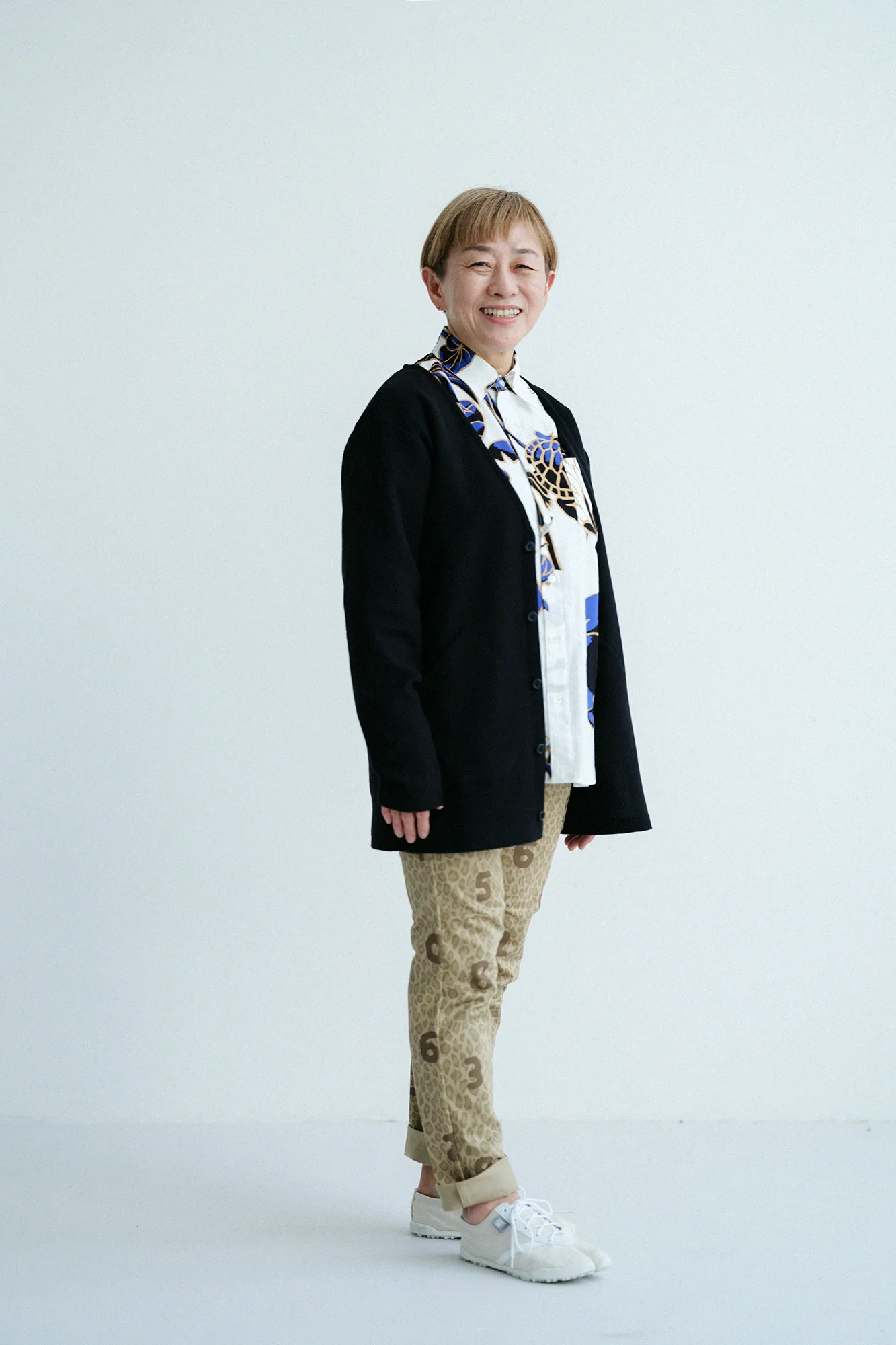 高島縮 20/20 シャツ／water land - Image 10