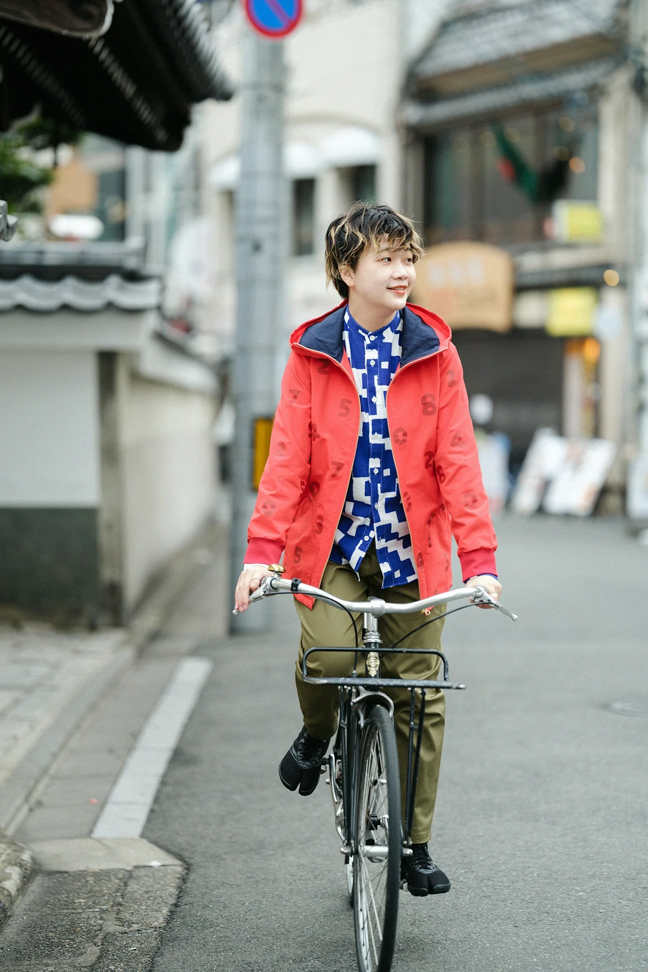 高島縮 20/20 スタンドカラーシャツ/いくばく模様(もよう) - Image 10