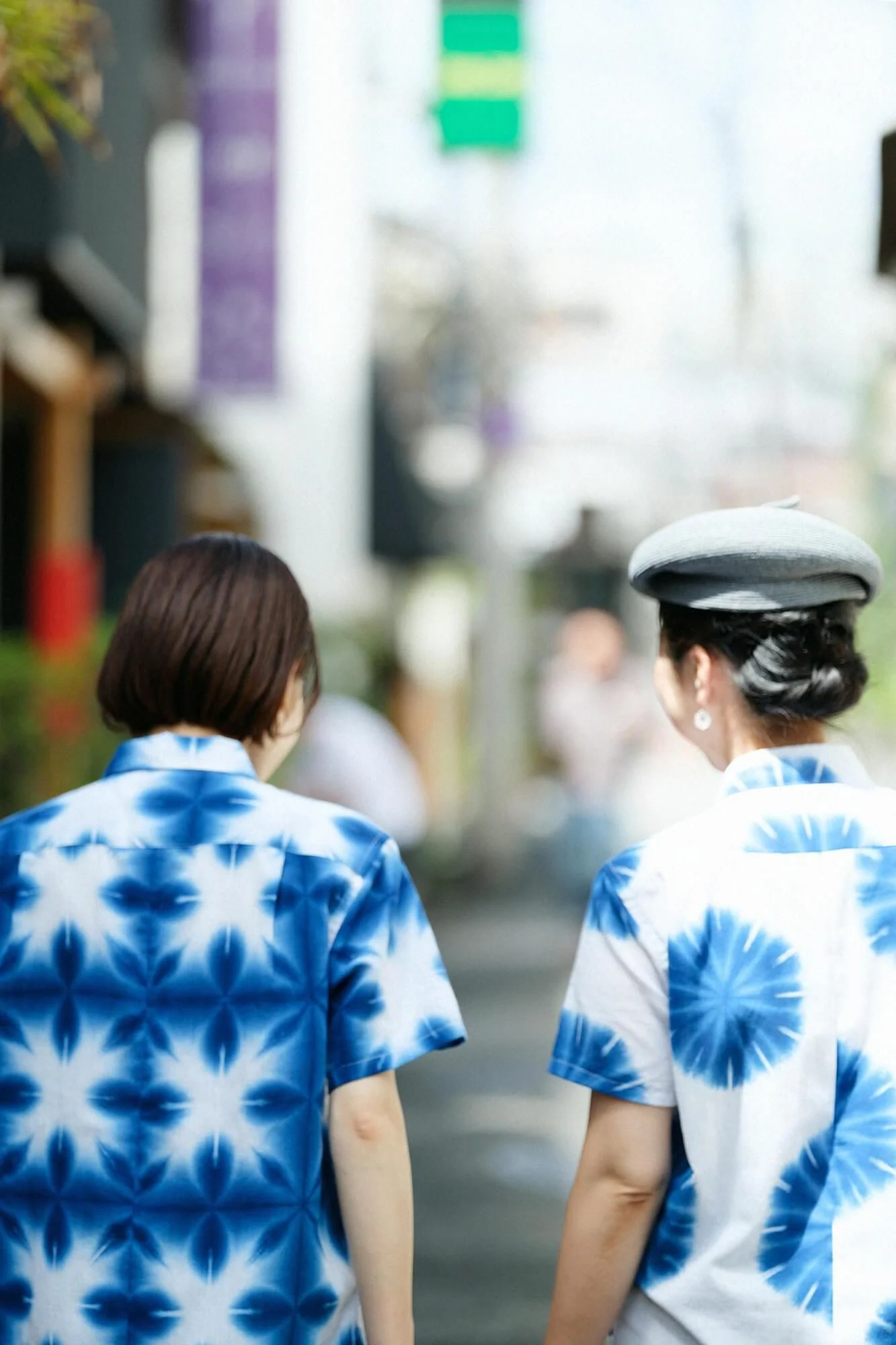 【net限定】伊勢木綿 有松鳴海絞り 半袖シャツ／張正 雪花2 - Image 8