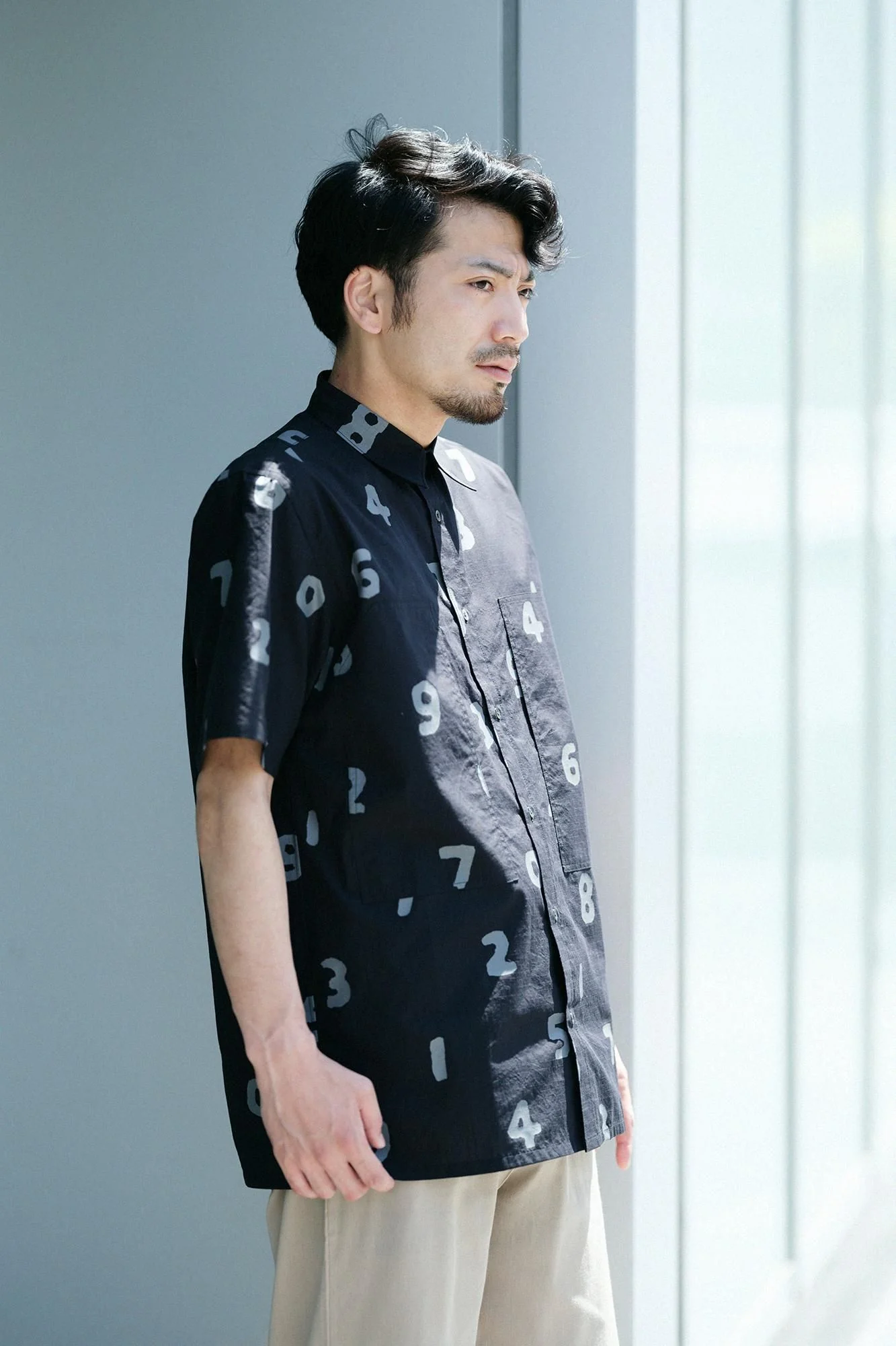 【net限定30%OFF】リップストップ W.P.半袖シャツ/SO-SU-U 濡羽色(ぬればいろ) - Image 10