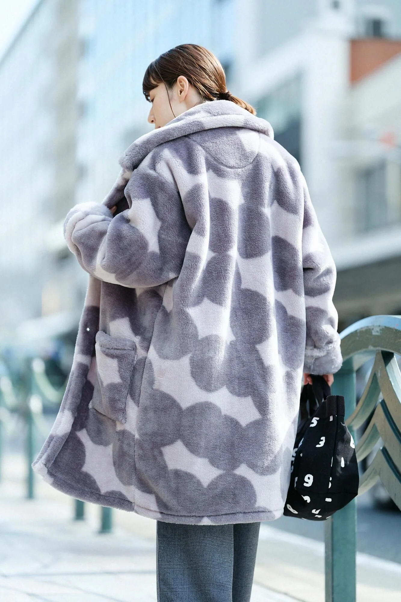 【net限定】SOU・SOU×ロマンス小杉 ブランケット ローブ/あんこ玉 - Image 8