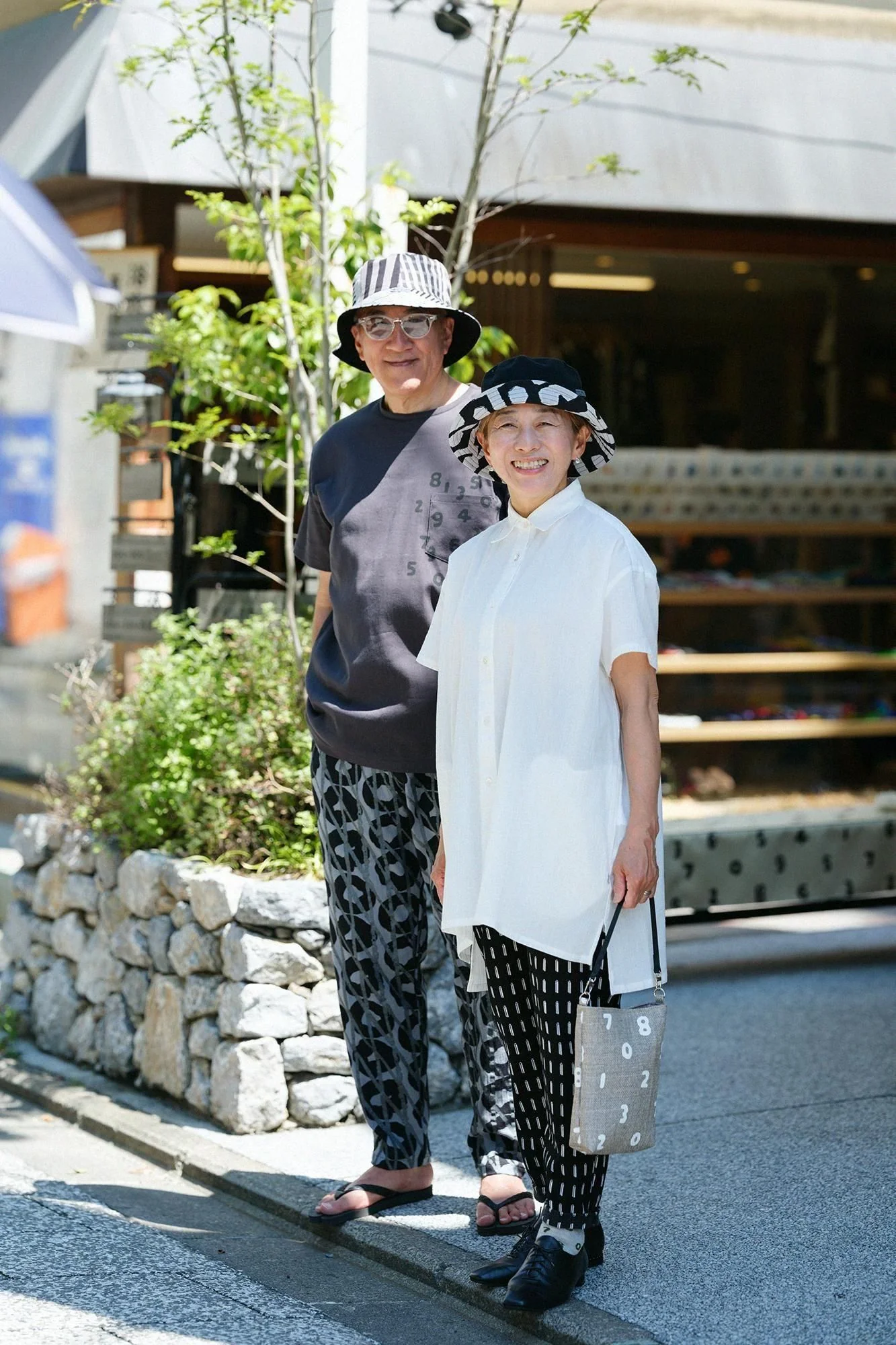 高島縮 20/20 リバーシブルハット/摩天楼(まてんろう) - Image 12