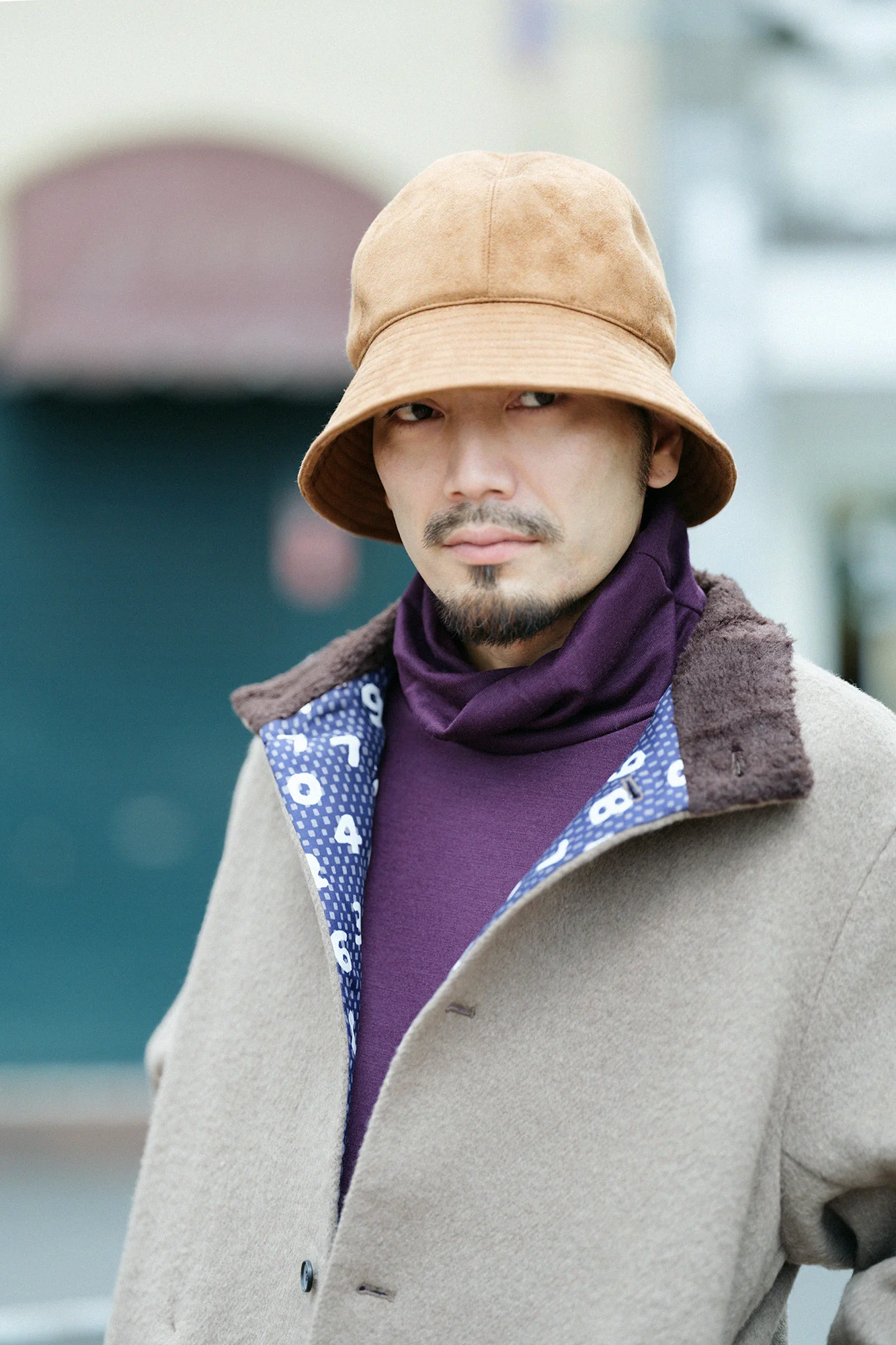 フェイクヌバック メトロハット／ラセットブラウン×SO-SU-U昆（こん） - Image 9