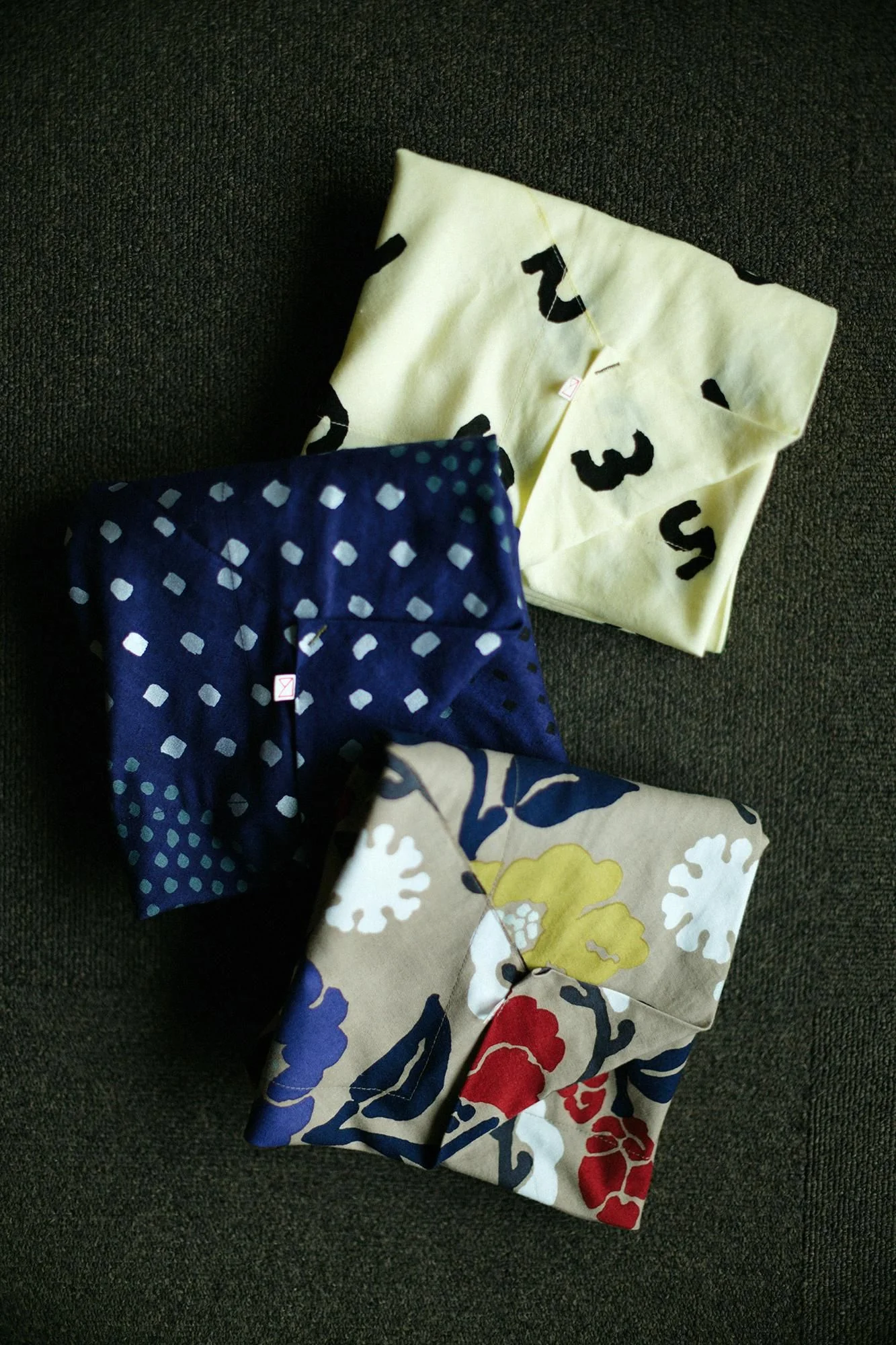 知多木綿 20/20 小巾折 穏(こはばおり おだやか)/SO-SU-U 生成(きなり)▲ - Image 8