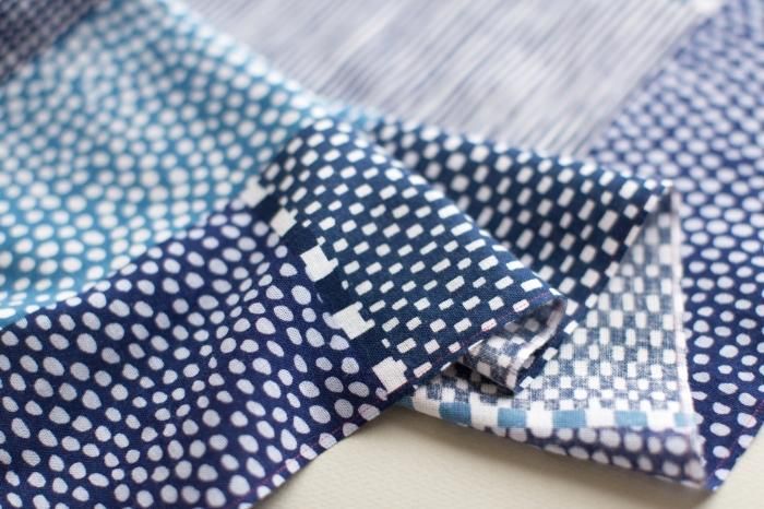 伊勢木綿 textile手ぬぐい/間がさね 青和(せいわ) - Image 4