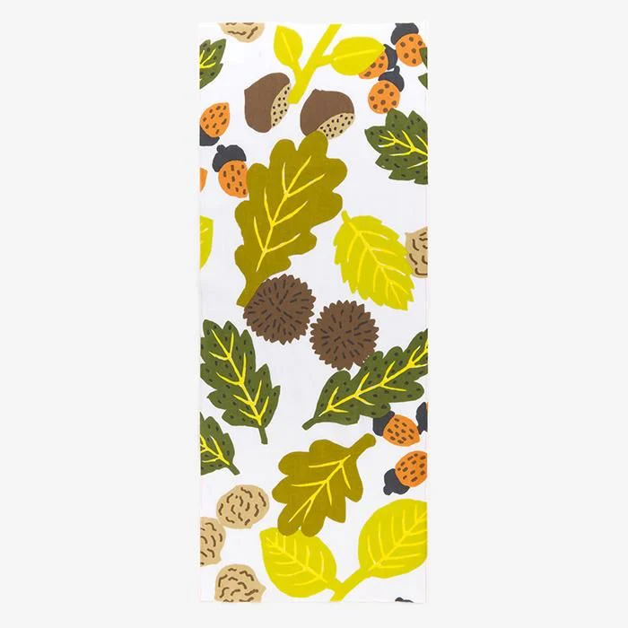 伊勢木綿 textile手ぬぐい/木の実(このみ)