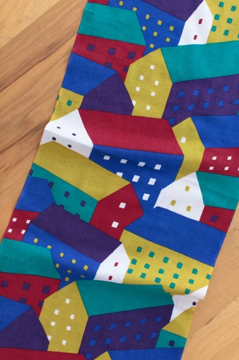 伊勢木綿 textile手ぬぐい/北の国 多彩(たさい) - Image 3
