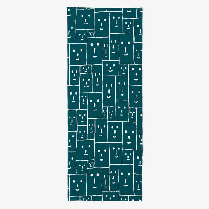 伊勢木綿 textile手ぬぐい／笑顔（えがお）