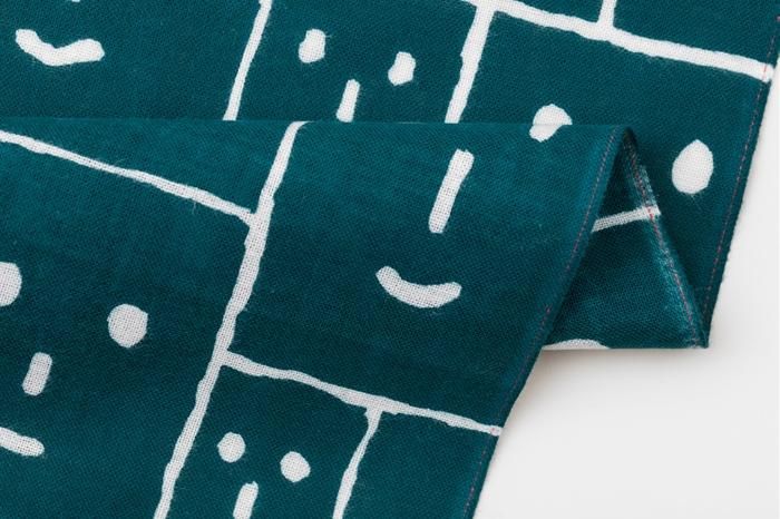 伊勢木綿 textile手ぬぐい／笑顔（えがお） - Image 6