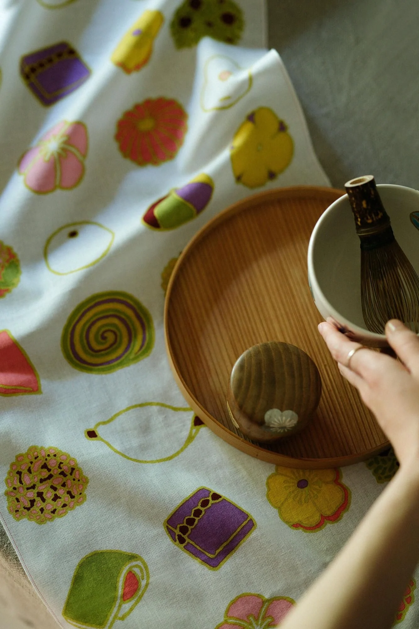 伊勢木綿 textile手ぬぐい/和菓子(わがし) - Image 7