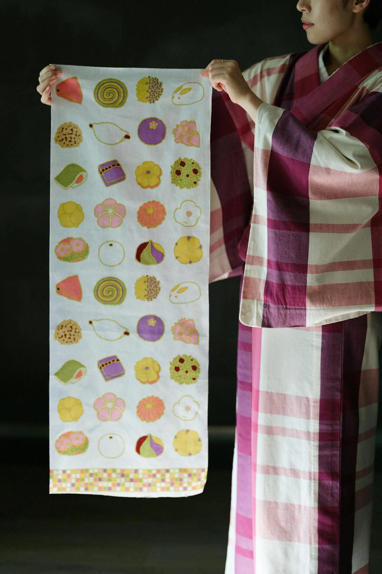 伊勢木綿 textile手ぬぐい/和菓子(わがし) - Image 8