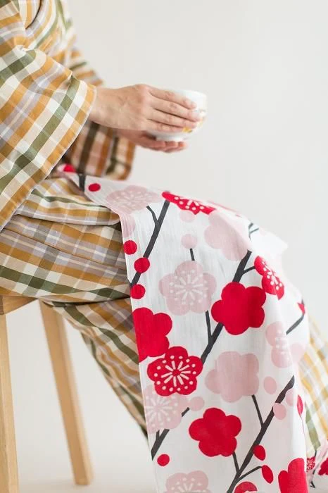 伊勢木綿 textile手ぬぐい/梅林 春光(ばいりん しゅんこう) - Image 6