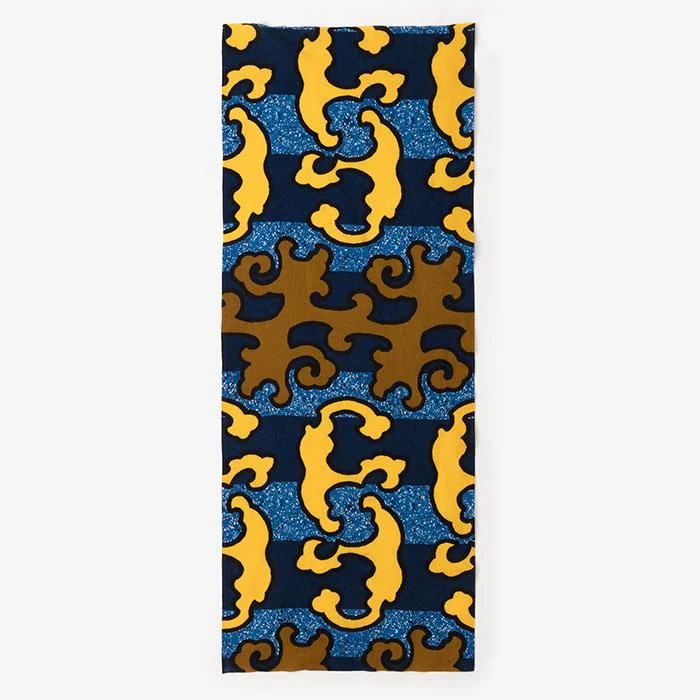 伊勢木綿 textile手ぬぐい/怒濤(どとう)