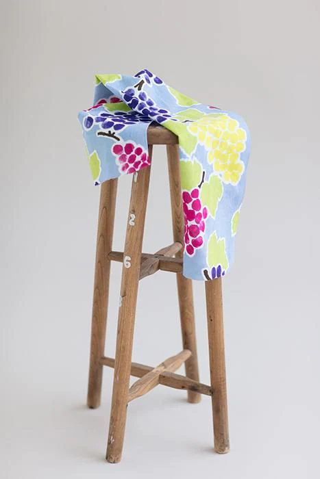 伊勢木綿 textile手ぬぐい／ぶどう狩り - Image 10