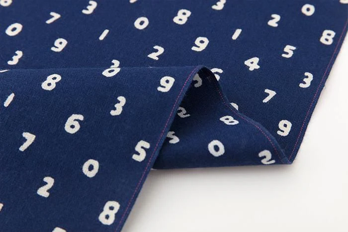 伊勢木綿 textile手ぬぐい/豆SO-SU-U 濃紺(のうこん) - Image 8