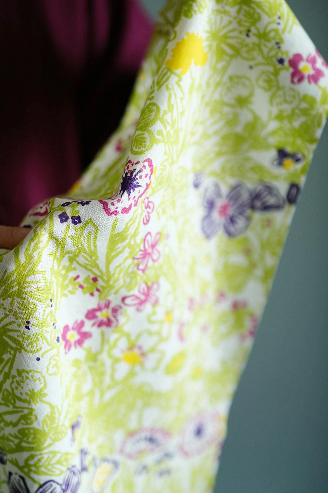 伊勢木綿 textile手ぬぐい／草木萌動（そうもくめばえいずる） - Image 5