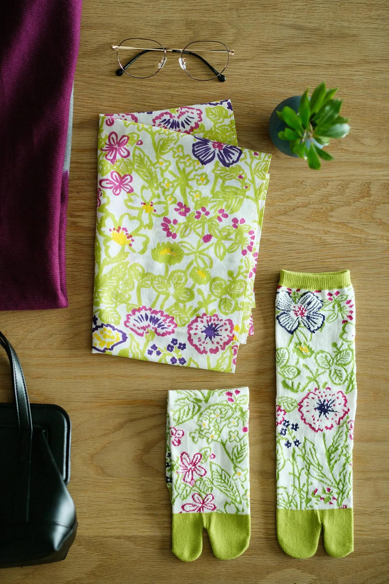 伊勢木綿 textile手ぬぐい／草木萌動（そうもくめばえいずる） - Image 6
