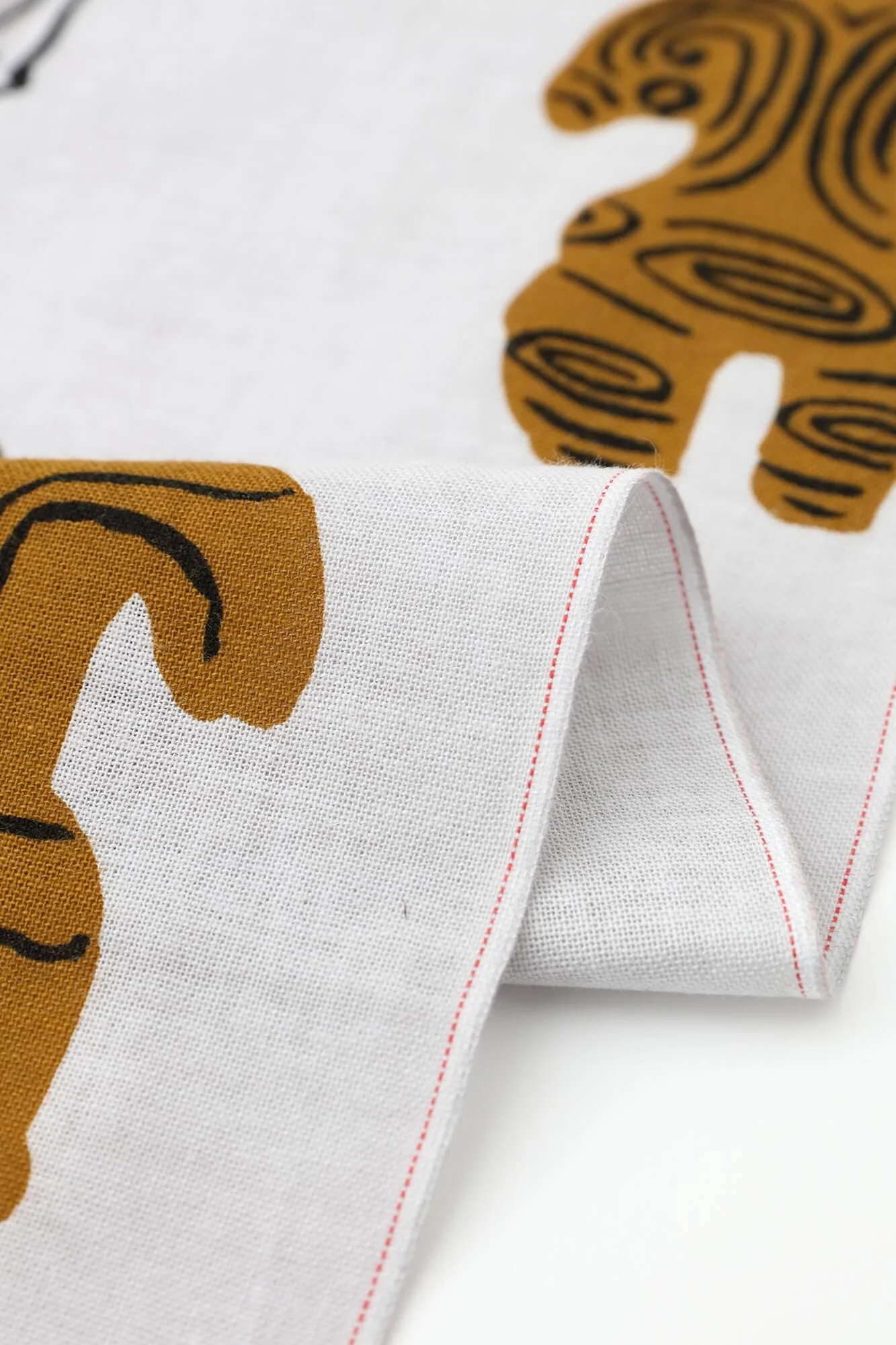 伊勢木綿 textile手ぬぐい/土偶(どぐう) - Image 4