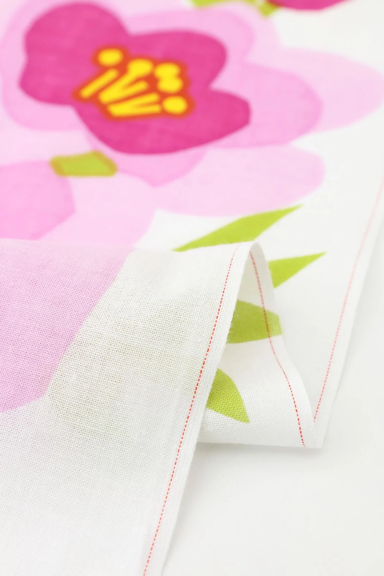 伊勢木綿 textile手ぬぐい／桃始笑（ももはじめてさく） - Image 8