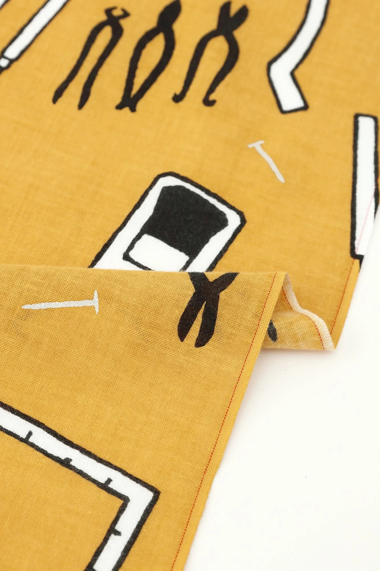 伊勢木綿 textile手ぬぐい/大工道具(だいくどうぐ) - Image 8