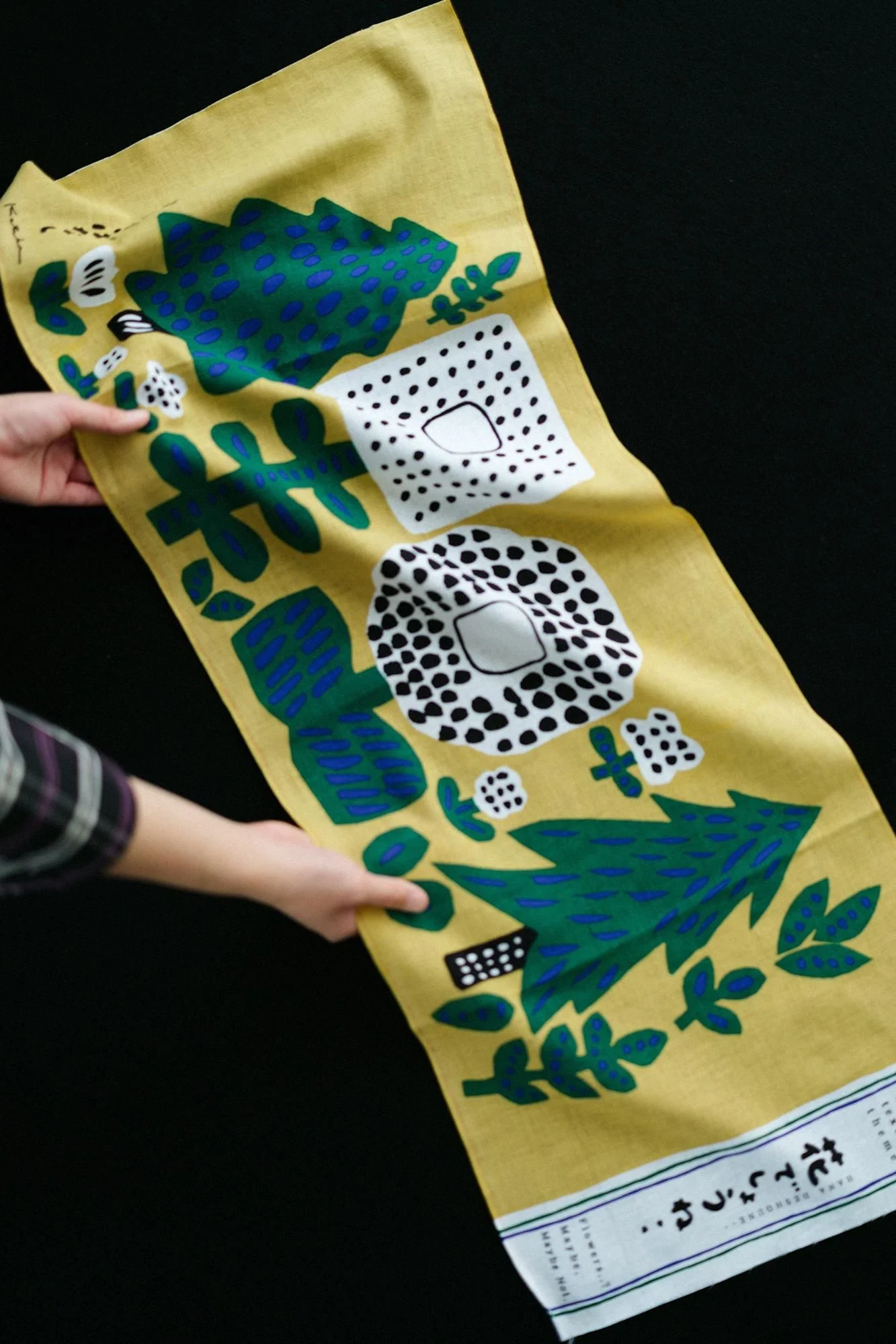 伊勢木綿 textile手ぬぐい/おとぎばなし - Image 3