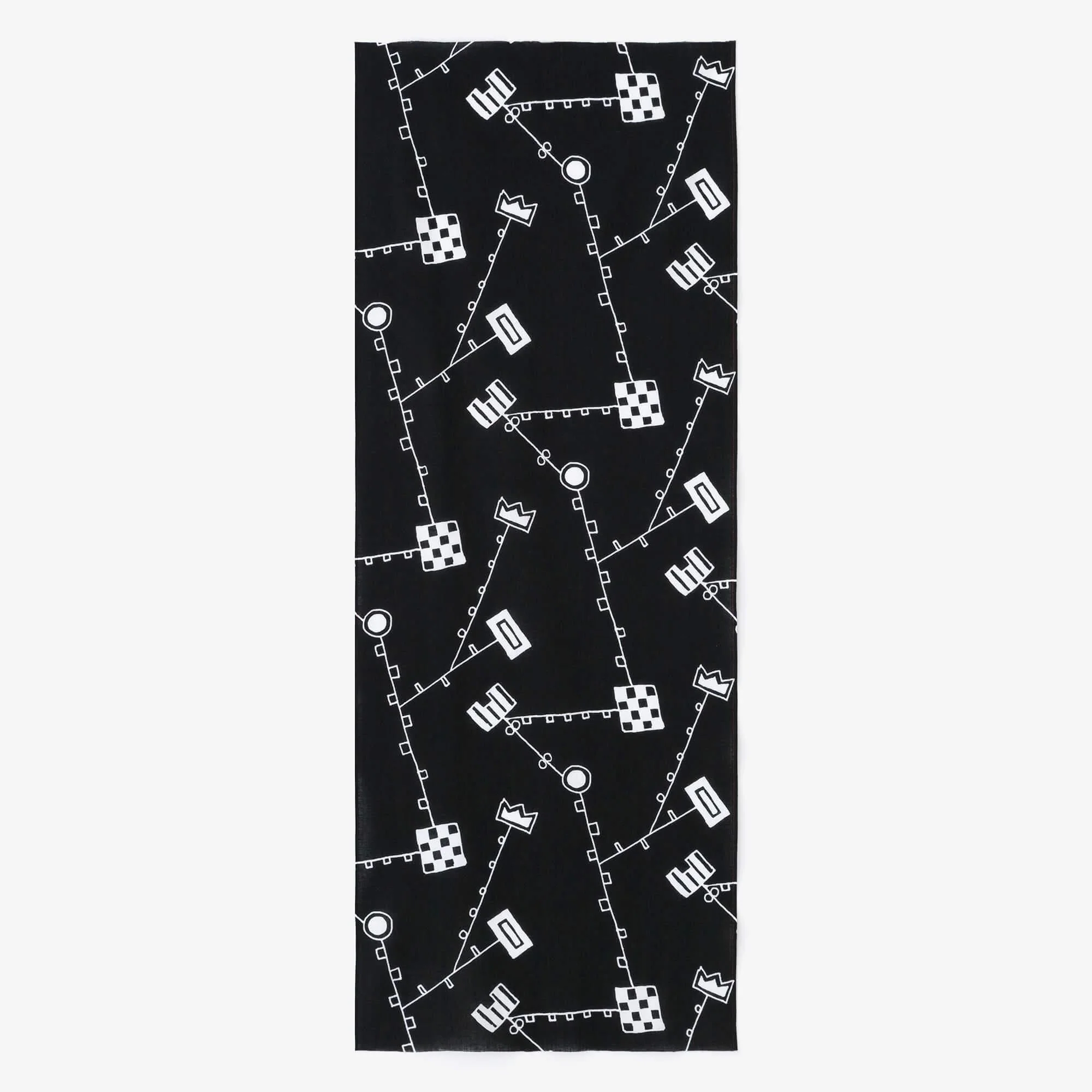 伊勢木綿 textile手ぬぐい/から草あそび