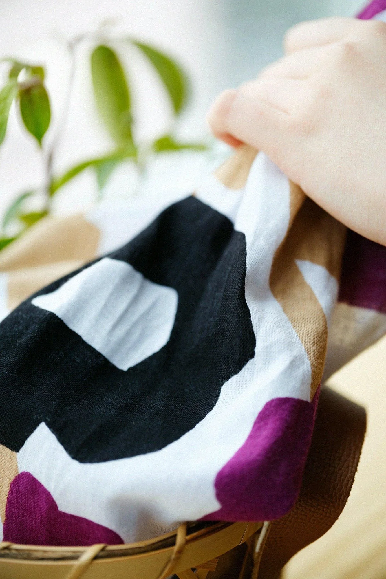 伊勢木綿 textile手ぬぐい/笑み(えみ) - Image 5