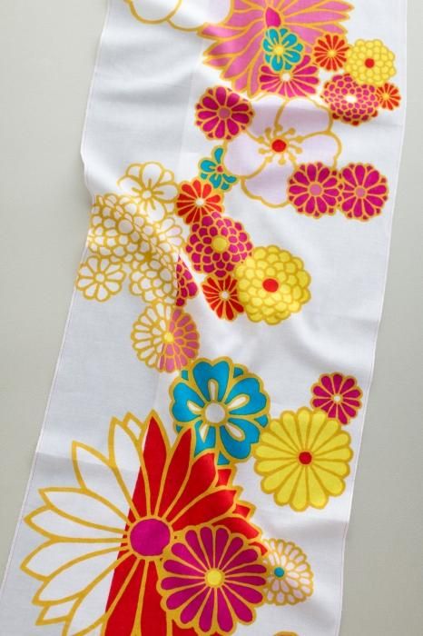 伊勢木綿 textile手ぬぐい/金襴緞子(きんらんどんす) - Image 4
