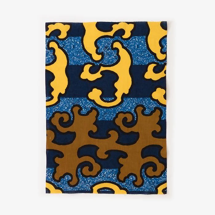 伊勢木綿 textile手ぬぐい(ひめ丈)/怒濤(どとう)