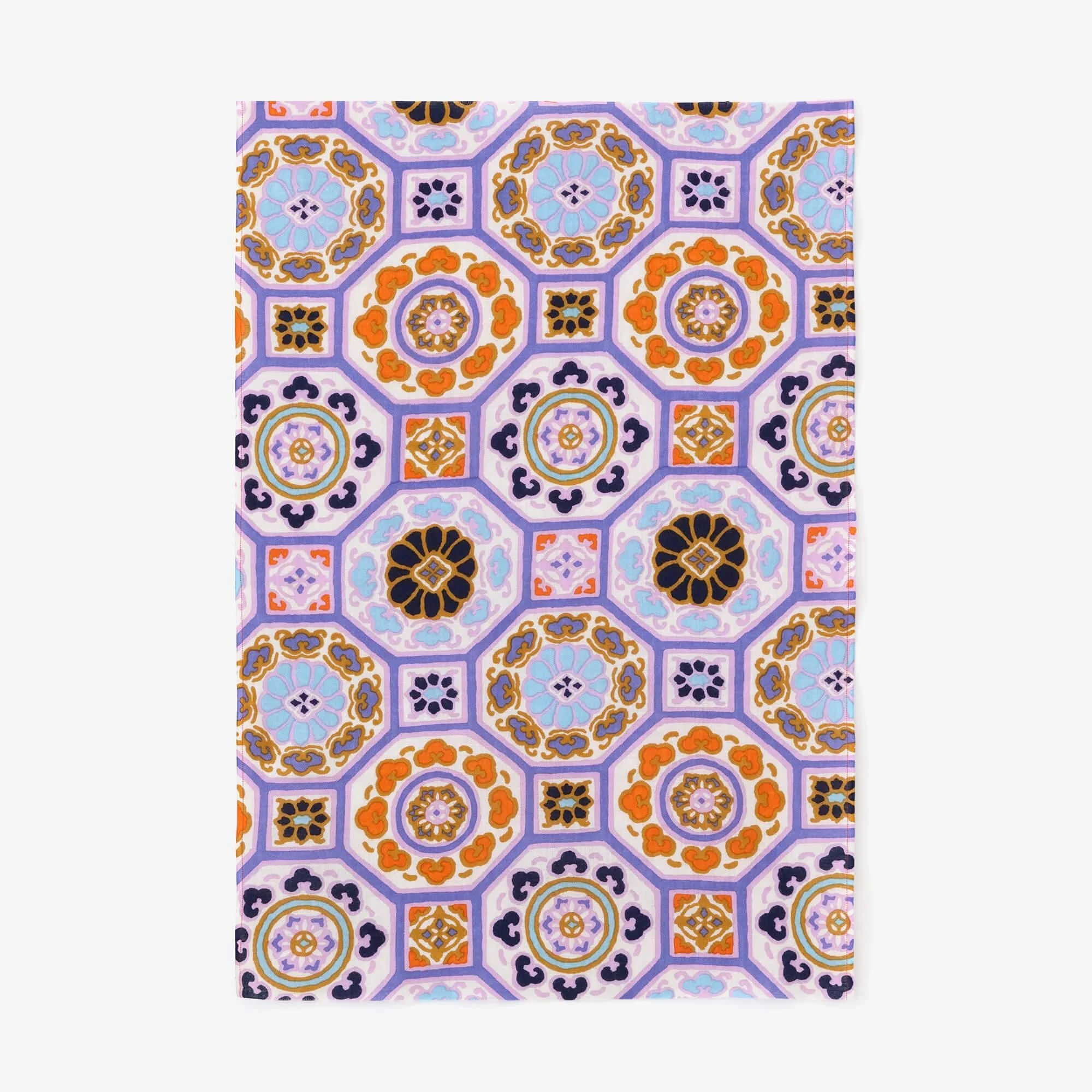 伊勢木綿 textile手ぬぐい(ひめ丈)/華麗(かれい)