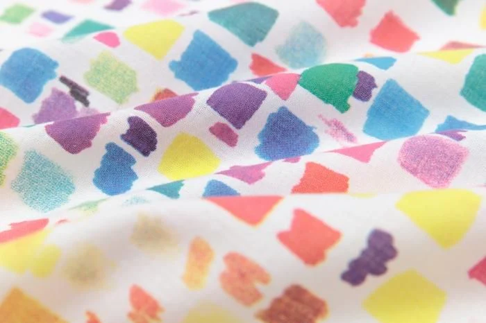 伊勢木綿 textile手ぬぐい(ひめ丈)/絵具皿(えのぐざら) - Image 2