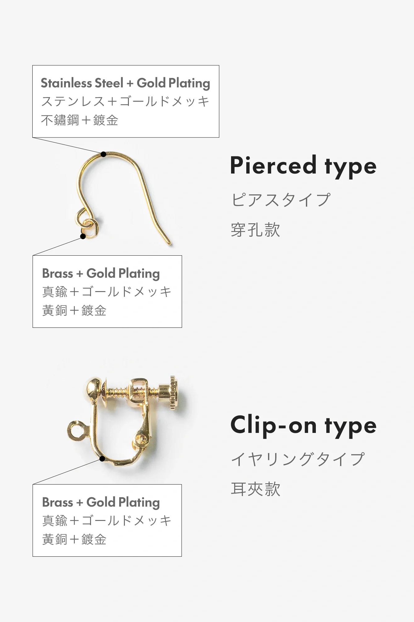 SOU・SOU×HARIO Lampwork Factory ピアス・イヤリング（片耳）／SO-SU-U 2 - Image 9