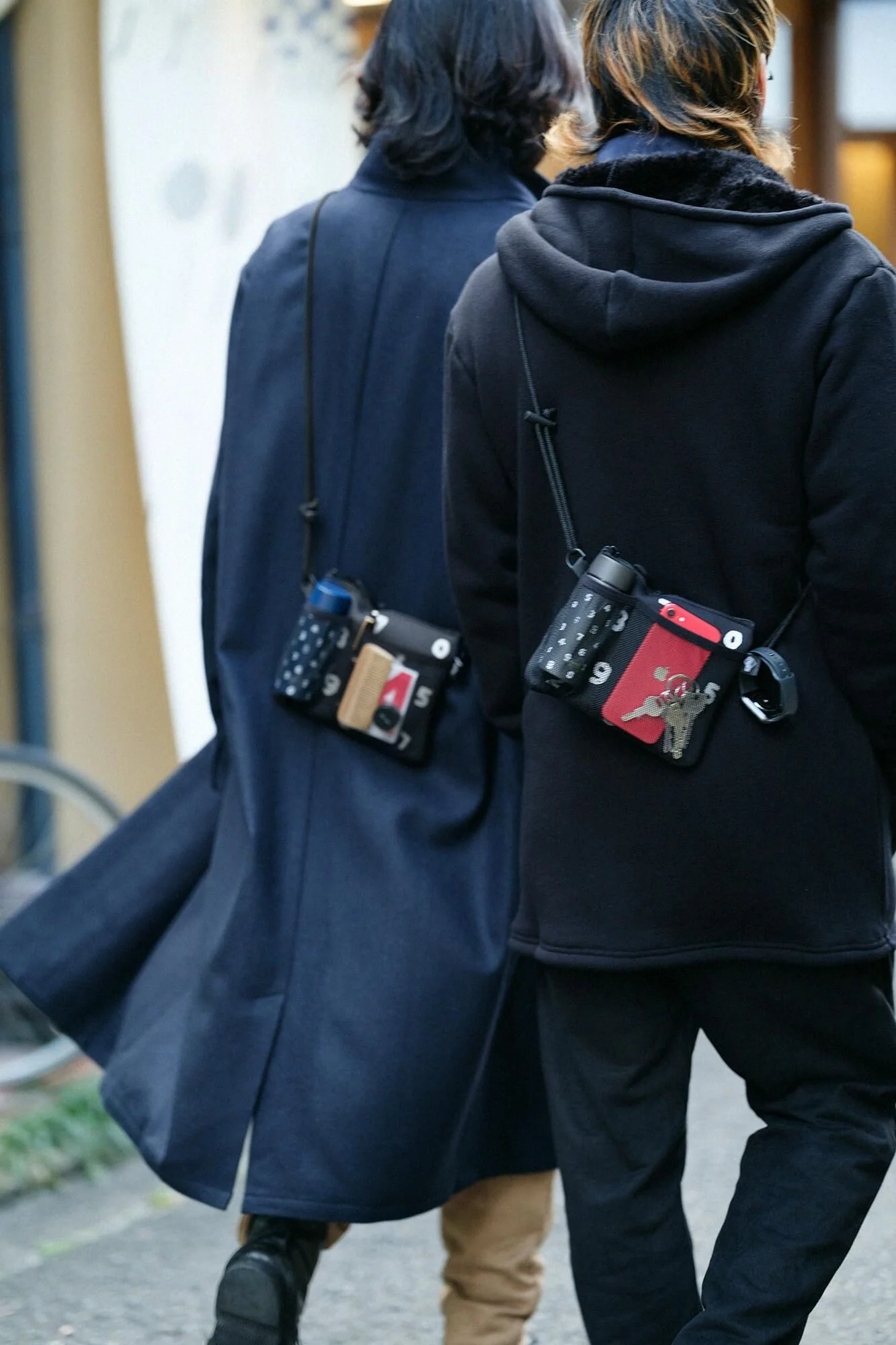 SOU・SOU×POKETLE ポケトル専用 メッシュサコッシュ／ブラック - Image 6