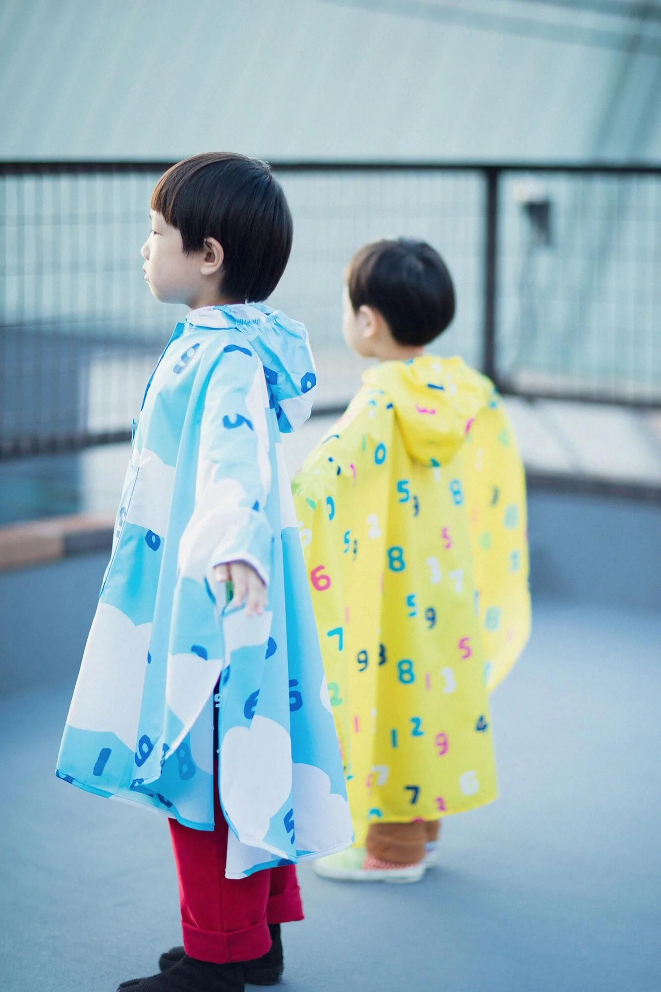●台湾セブン-イレブン×SOU・SOU キッズレインポンチョ/SO-SU-U昆(こん) - Image 5