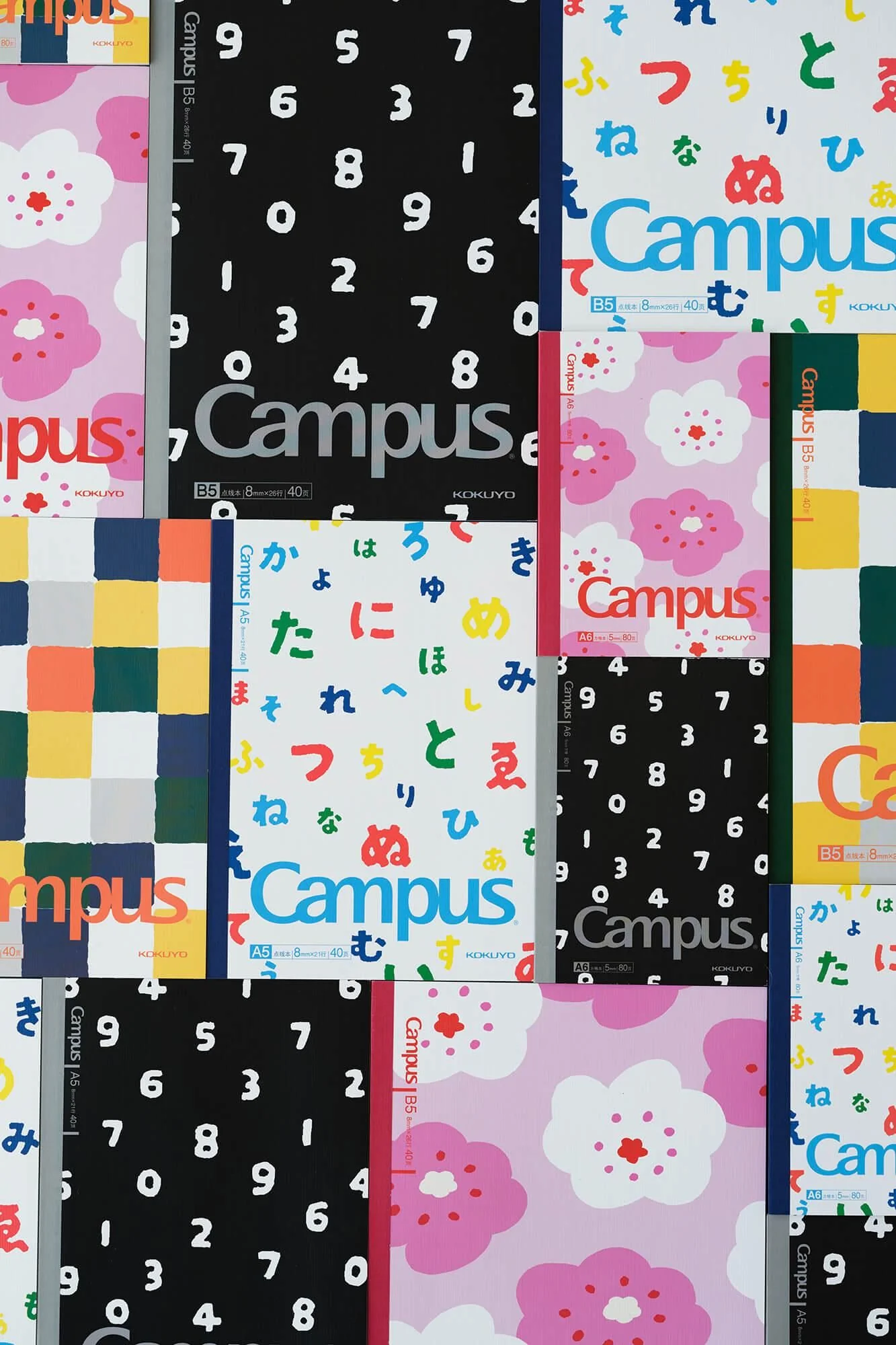 SOU・SOU×コクヨ Campusノート無線とじ B5サイズ／SO-SU-Uセット - Image 10