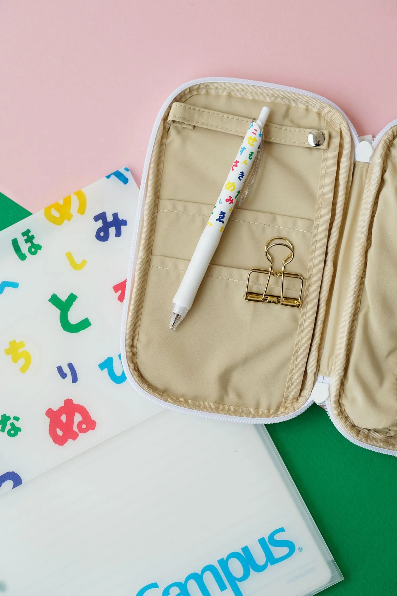 SOU・SOU×コクヨ ルーズリーフケース/色は匂へど いろいろ - Image 6