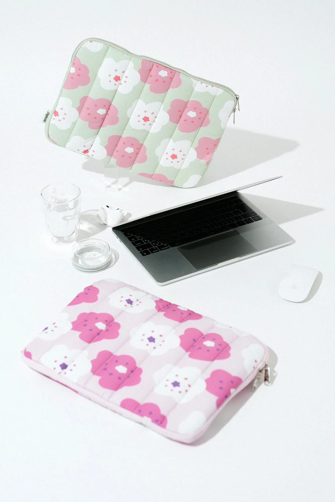 SOU・SOU×誠品書店 PCポーチ/ほほえみ グリーン - Image 4