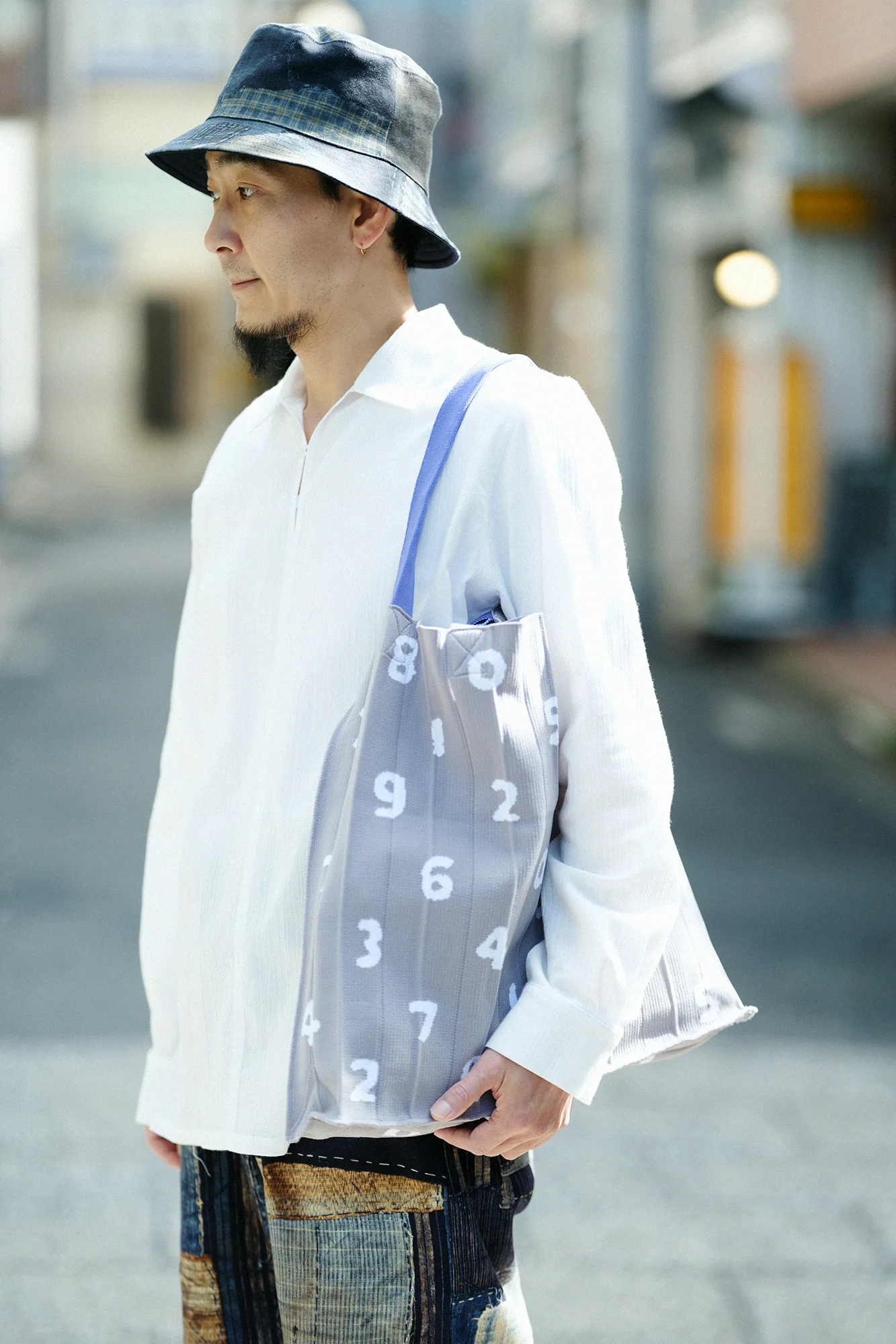 SOU・SOU×KNT365バッグ Mam/SO-SU-U 薄墨色(うすずみいろ) - Image 9