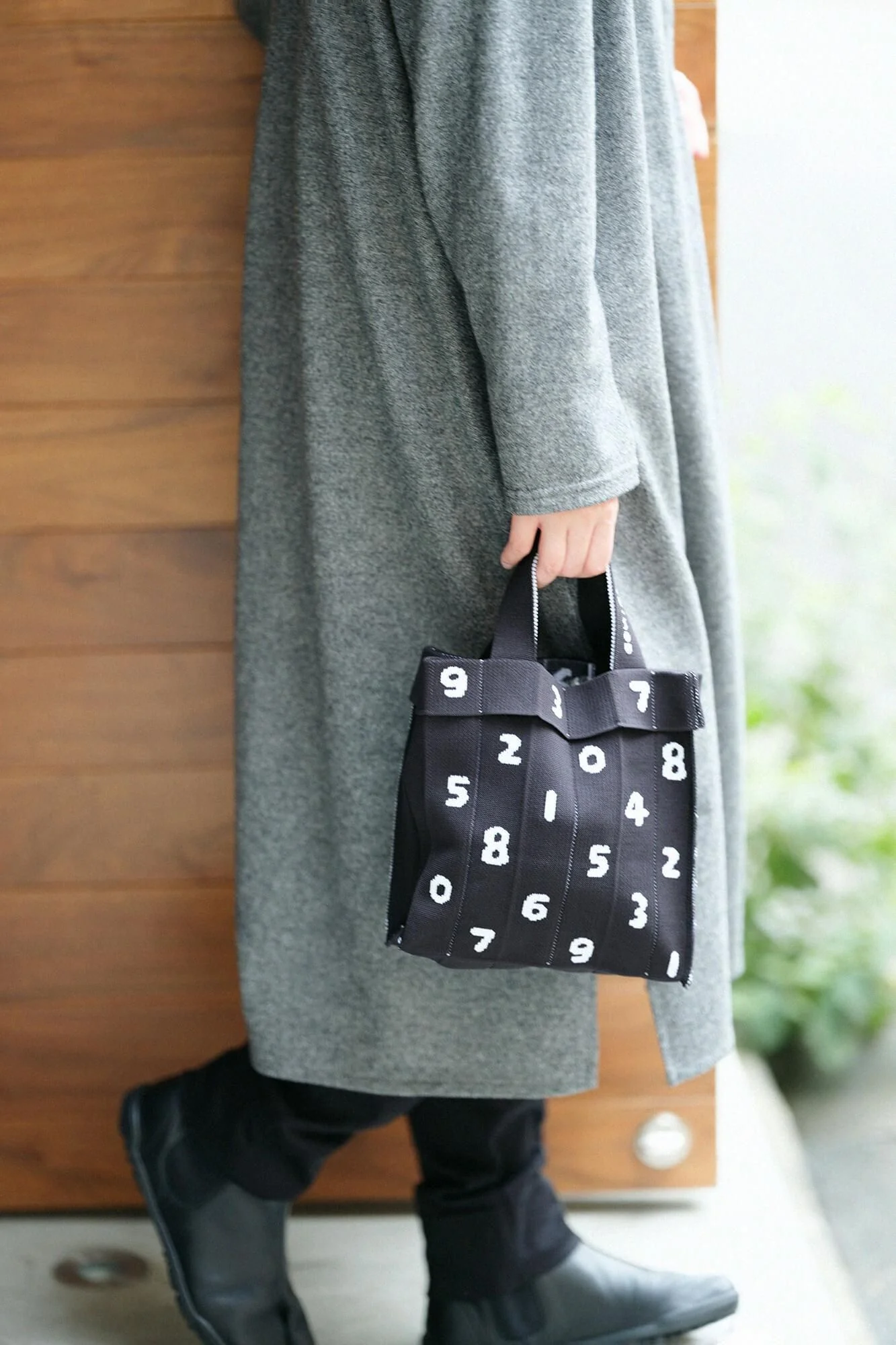 SOU・SOU×KNT365バッグ Co-Knitty/SO-SU-U 濡羽色(ぬればいろ) - Image 8