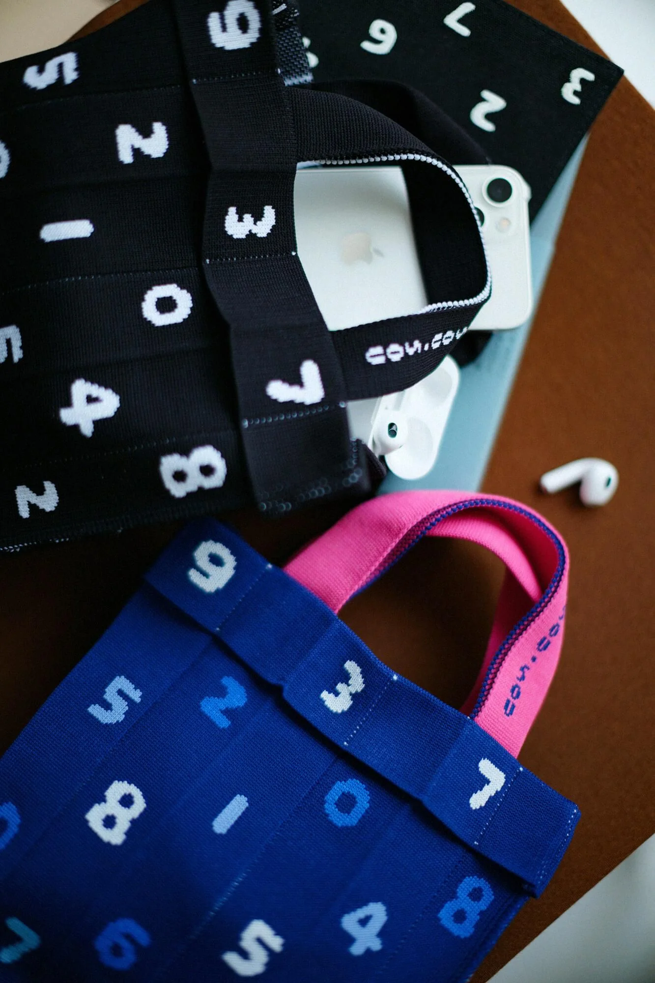 SOU・SOU×KNT365バッグ Co-Knitty／SO-SU-U 紺青（こんじょう） - Image 9