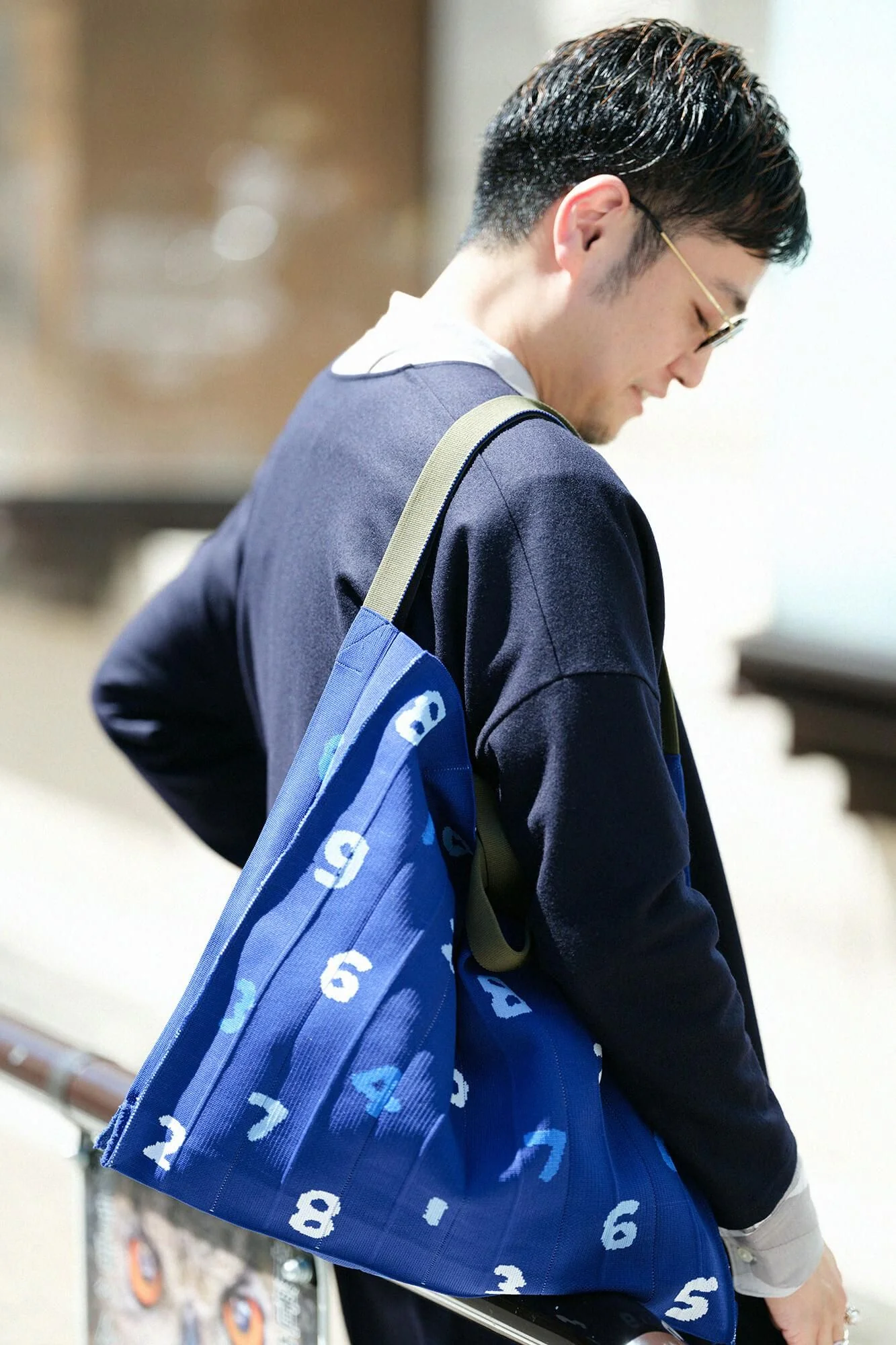 SOU・SOU×KNT365バッグ Mam/SO-SU-U 紺青(こんじょう) - Image 5