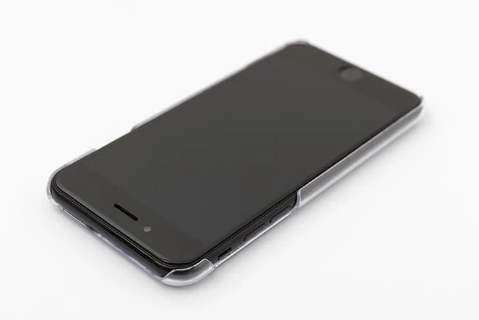 iPhone_6/6s/7/8/SE(第2・第3世代) テキスタイルカバー/クリア・SO-SU-U 濡羽色 - Image 4