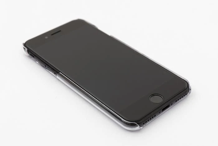 iPhone_6/6s/7/8/SE(第2・第3世代) テキスタイルカバー/クリア・SO-SU-U 濡羽色 - Image 5