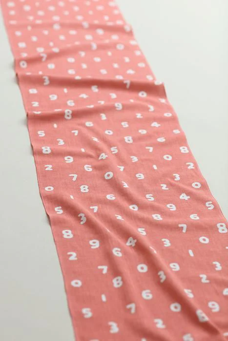 テキスタイル計り売り (伊勢木綿 手ぬぐい)/ SO-SU-U 鴇色(ときいろ)<50cm> - Image 2