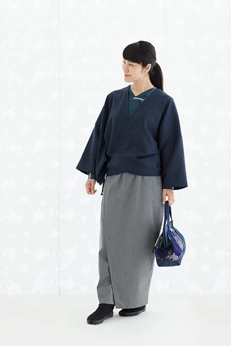 SOU・SOU×Y’SACCS トートガマ 中/菊づくし - Image 4