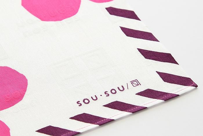 SOU・SOU×荒川益次郎商店 風呂敷(大)/花がさね - Image 3