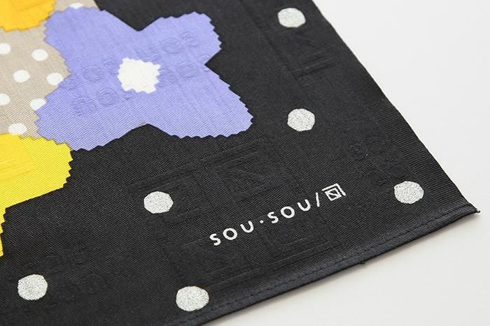 SOU・SOU×荒川益次郎商店 風呂敷(大)/おおいぬのふぐり - Image 2